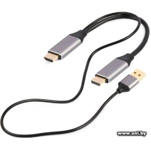 GEMBIRD (A-HDMIM-DPM-01) HDMI(вилка)-DP(вилка) 4K 2m