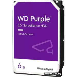 WD 6Tb 3.5` SATA3 WD64PURZ