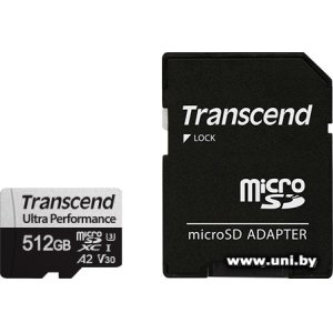 Купить Transcend micro SDXC 512Gb [TS512GUSD340S] в Минске, доставка по Беларуси