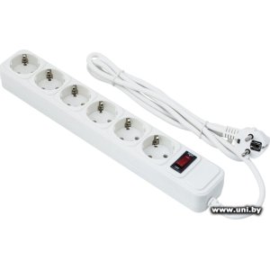 Фильтр сетевой ExeGate SP-6-3W (EX119392RUS) 3m White 6 роз