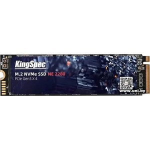 Купить KingSpec 256Gb M.2 PCI-E SSD NE-256-2280 в Минске, доставка по Беларуси