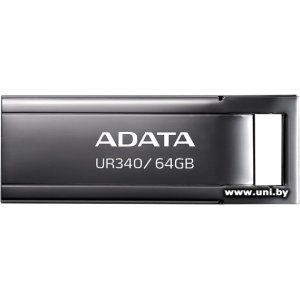 Купить ADATA USB3.x 64Gb [AROY-UR340-64GBK] в Минске, доставка по Беларуси