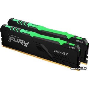 Купить DDR4 16G PC-25600 Kingston (KF432C16BB2AK2/16) в Минске, доставка по Беларуси
