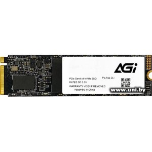 Купить AGI 2Tb M.2 PCI-E SSD AGI2T0G43AI818 в Минске, доставка по Беларуси