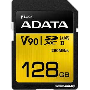 Купить ADATA SDXC 128Gb [ASDX128GUII3CL10-C] в Минске, доставка по Беларуси