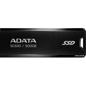 Купить A-Data 500Gb USB SSD SC610-500G-CBK/RD в Минске, доставка по Беларуси