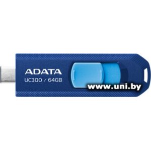 Купить ADATA USB3.x 64Gb [ACHO-UC300-64G-RNB/BU] в Минске, доставка по Беларуси