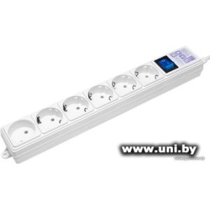 Фильтр сетевой Power Cube (SPG6-16-3М) 3m White 6 роз