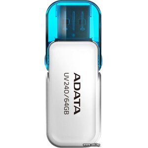 Купить ADATA USB2.0 64Gb [AUV240-64G-RWH] в Минске, доставка по Беларуси