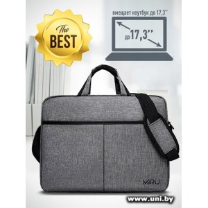 MIRU Сумка 17` [1033] Grey Large 17.3