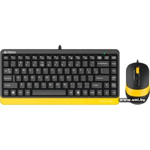 Купить A4Tech Fstyler F1110 Black/Yellow в Минске, доставка по Беларуси