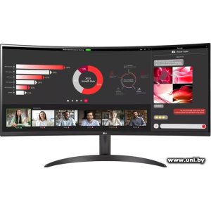 Купить LG 34` UltraWide 34WR50QC-B в Минске, доставка по Беларуси