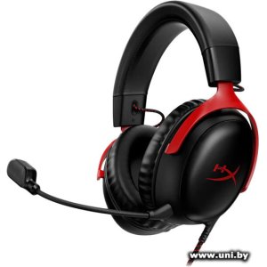 Купить HyperX Cloud III Black/Red (727A9AA) в Минске, доставка по Беларуси