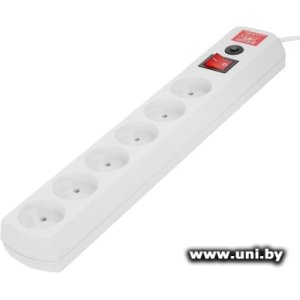 Фильтр сетевой Most LR 1.7m White 6 роз