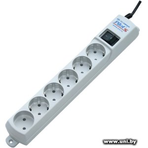 Фильтр сетевой ZIS Pilot S 1.8m Grey 6 роз