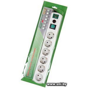 Фильтр сетевой Most RG 10m White 6 роз