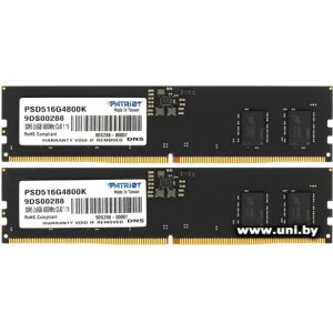 Купить DDR5 16G PC-38400 Patriot (PSD516G4800K) в Минске, доставка по Беларуси