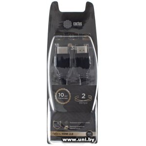 Купить CACTUS HDMI-HDMI (19M-19M) (CS-HDMI.2-2) 2m в Минске, доставка по Беларуси
