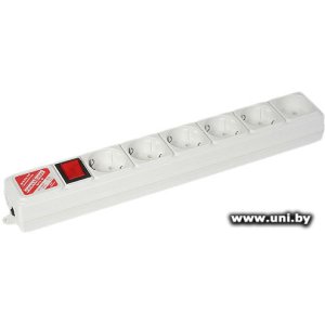 Фильтр сетевой Power Cube (SPG(5+1)-B-15) 5m Grey 6 роз