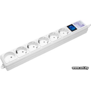 Купить Фильтр сетевой Power Cube (SPG6-16-1.9M) 1.9m White 6 роз в Минске, доставка по Беларуси