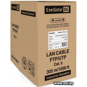 Купить Кабель UTP Cat.6 305m ExeGate EX281813RUS в Минске, доставка по Беларуси