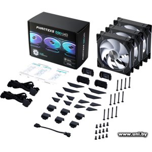 Купить PHANTEKS D30-140 D-RGB Regular Black Triple в Минске, доставка по Беларуси