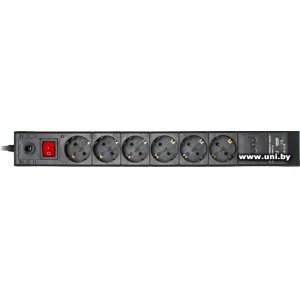 Купить Фильтр сетевой Buro (BU-SP5-USB-2A-B) 5m Black 6 роз в Минске, доставка по Беларуси