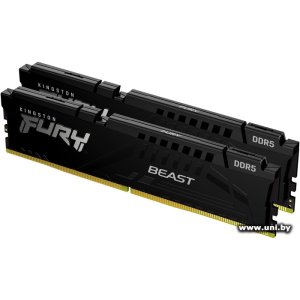 Купить DDR5 32G PC-51200 Kingston (KF564C32BBK2-32) в Минске, доставка по Беларуси
