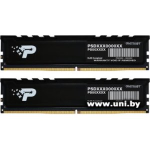 Купить DDR5 32G PC-38400 Patriot (PSP532G4800KH1) в Минске, доставка по Беларуси