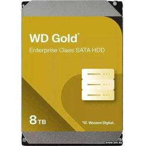 Купить WD 8Tb 3.5` SATA3 WD8005FRYZ в Минске, доставка по Беларуси