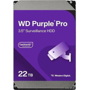 Купить WD 22Tb 3.5` SATA3 WD221PURP в Минске, доставка по Беларуси