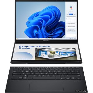 Купить ASUS Zenbook Pro 14 Duo OLED (UX8406MA-QL056W) в Минске, доставка по Беларуси