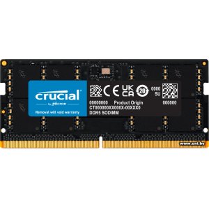Купить SO-DIMM 16G DDR5-5600 Crucial (CT16G56C46S5) в Минске, доставка по Беларуси