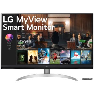 Купить LG 31.5` MyView Smart Monitor 32SQ700S-W в Минске, доставка по Беларуси