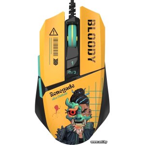 Купить A4Tech Bloody W63 Max Renegade Yellow в Минске, доставка по Беларуси