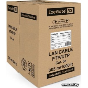 Купить Кабель FTP Cat.5e 305m ExeGate EX281811RUS в Минске, доставка по Беларуси