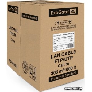 Купить Кабель FTP Cat.5e 305m ExeGate EX256750RUS в Минске, доставка по Беларуси