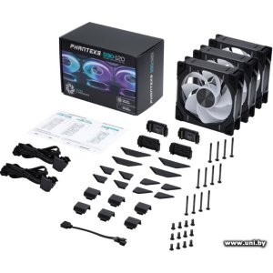 Купить PHANTEKS D30-120 D-RGB Reversed Black Triple в Минске, доставка по Беларуси