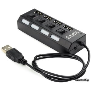 Купить GEMBIRD [UHB-U2P4-02A] Hub USB2.0 4 PORTS в Минске, доставка по Беларуси