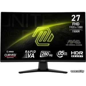 Купить MSI 27` MAG 274CXF (9S6-3CE31T-012) в Минске, доставка по Беларуси
