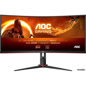 Купить AOC 34` CU34G2XP в Минске, доставка по Беларуси