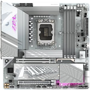 Купить GIGABYTE Z890M Aorus Elite WiFi7 Ice в Минске, доставка по Беларуси