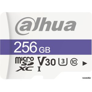 Купить Dahua micro SDXC 256Gb [DHI-TF-C100/256GB] в Минске, доставка по Беларуси