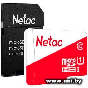 Купить Netac micro SDXC 8Gb [NT02P500ECO-008G-R] в Минске, доставка по Беларуси