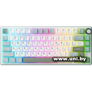 Royal Kludge R75 RGB Sky Cyan (RK Silver)