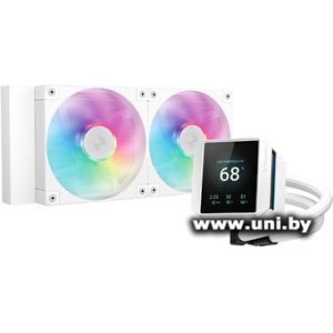 Купить Deepcool Mystique 240 WH ARGB (R-LX240-WHDSNMCP-G-1) в Минске, доставка по Беларуси