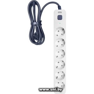 Фильтр сетевой Powercom SP-06W White 1.8m 6 роз