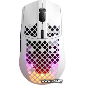 Купить SteelSeries Aerox 3 Wireless 2022 Edition Snow (62608) в Минске, доставка по Беларуси