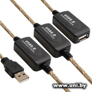 Купить ExeGate AM/AF USB2.0 25м EX-UAE-AMAF-25.0 (EX294769RUS) в Минске, доставка по Беларуси
