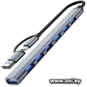 Купить DIGMA [DHUB-7USB-AC-3.0] Type-C в Минске, доставка по Беларуси